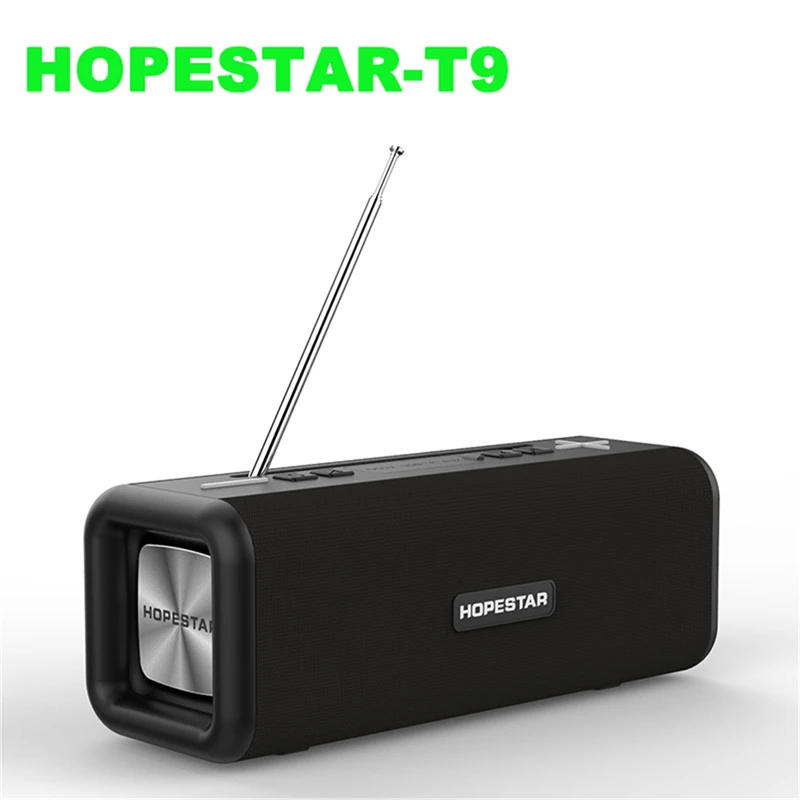 HOPESTAR T9 с функцией радио портативный все в одном открытый беспроводной Bluetooth
