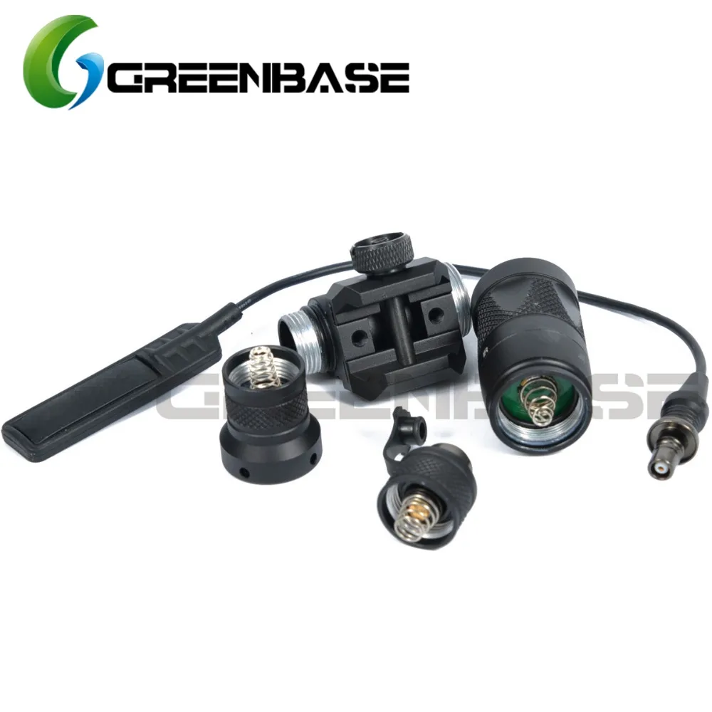 Greenbase Тактический SF M300V мини-разведчик светильник светодиодный вспышка светильник пистолет оружейный светильник с постоянным стробоскопическим мгновенным выходом для охоты