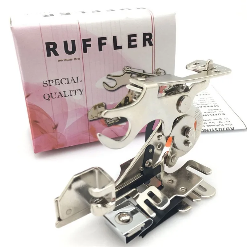1 Pieces Ruffler Sewing Machine Presser Foot, 55705 for Domestic Low