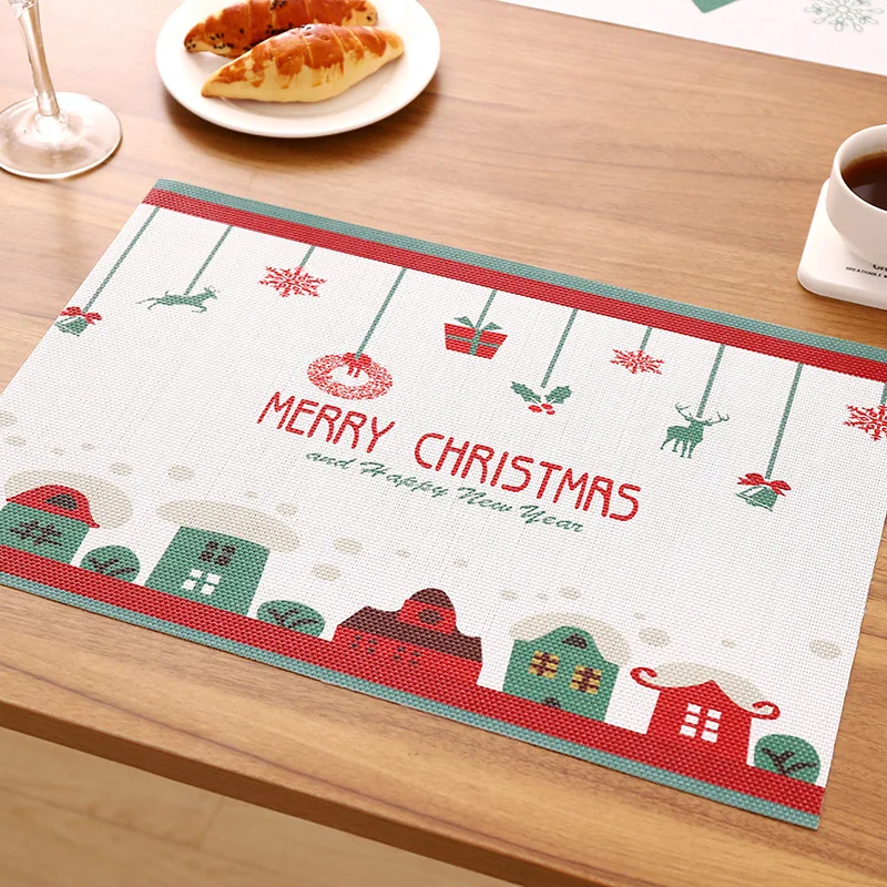 Us 3 4 15 Off 6 Style Merry Christmas Placemats For Dinner Table Heat Resistant Pot Tableware Mat Pad Xmas Decor Placemat Kitchen Mats In Us 3 4 15 Off 6 Style Merry Christmas Placemats For Dinner Table Heat Resistant Pot Tableware Mat Pad Xmas Decor Placemat Kitchen Mats In