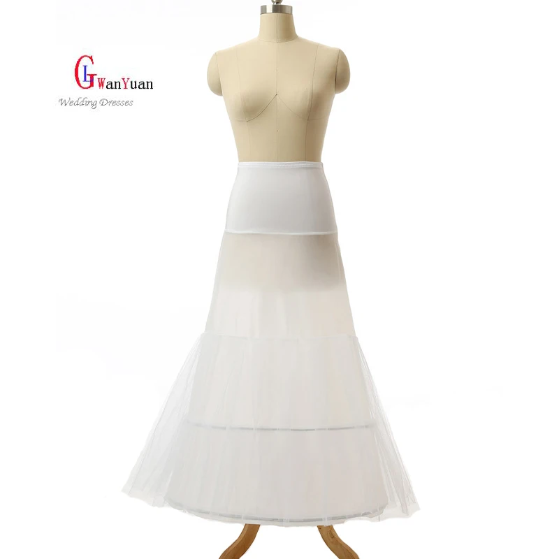 Petticoat High Quality 2 Hoops Mermaid Petticoat Crinoline For Mermaid Wedding font b Dress b font