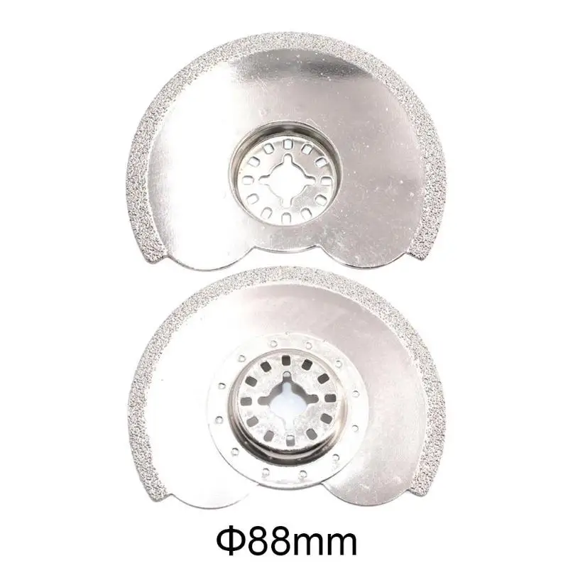

1pc 65/88mm Diamond Carbide Oscillating Universal Saw Blade Cutting Tool Renovator Power Tool Multifunction Woodworking Tool