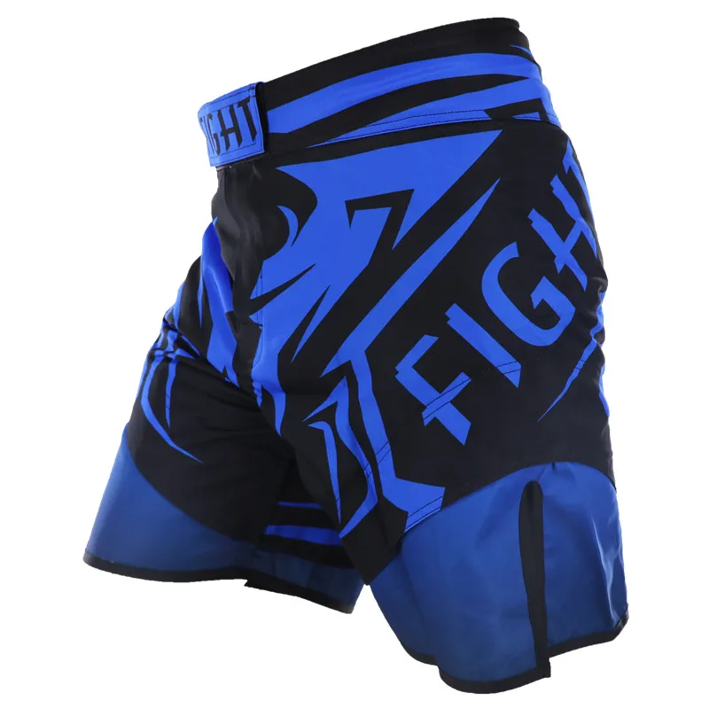 Günstig Blue shadow MMA Grappling Shorts Kick Boxing Käfig Kampf Muay Thai Training Kampfkunst Kampf Hosen