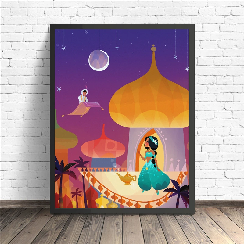 

Aladdines Castle Wallpaper Canvas Posters Prints Wall Art Painting Decorative Picture Modern Home Decoration Accessories Artwork