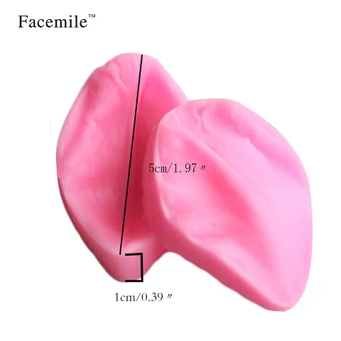 Facemile 22 шт. силиконовые лепестки лист плесень цветы помадка плесень шоколадная резинка паста плесень помадка торт Broder украшения инструменты