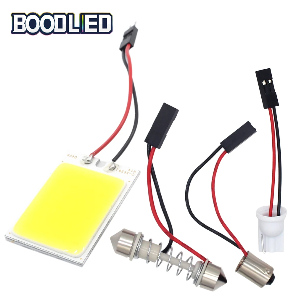 2 шт. Автомобильные светодиодные лампы T10 W5W 18/24/36/48 SMD COB 12 В|Сигнальная лампа| |