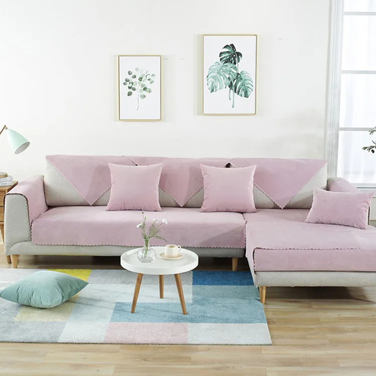 Водонепроницаемый чехол для дивана и дивана, Противоскользящий коврик для питомца, пеленка, четыре сезона, диван-полотенце, скандинавские Универсальные однотонные