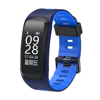 

F4 Smartwatch IPS Color Clock Blood Pressure Heart Rate Monitor Multi-sport 30M Waterproof Smart Watch Men Women