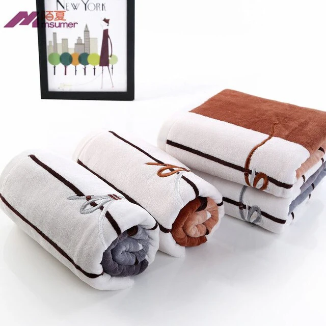 Conjunto de Toallas de baño de lujo decorativas suaves y elegantes, toalla con bucles 100% algodón bordada, Juego de toalas