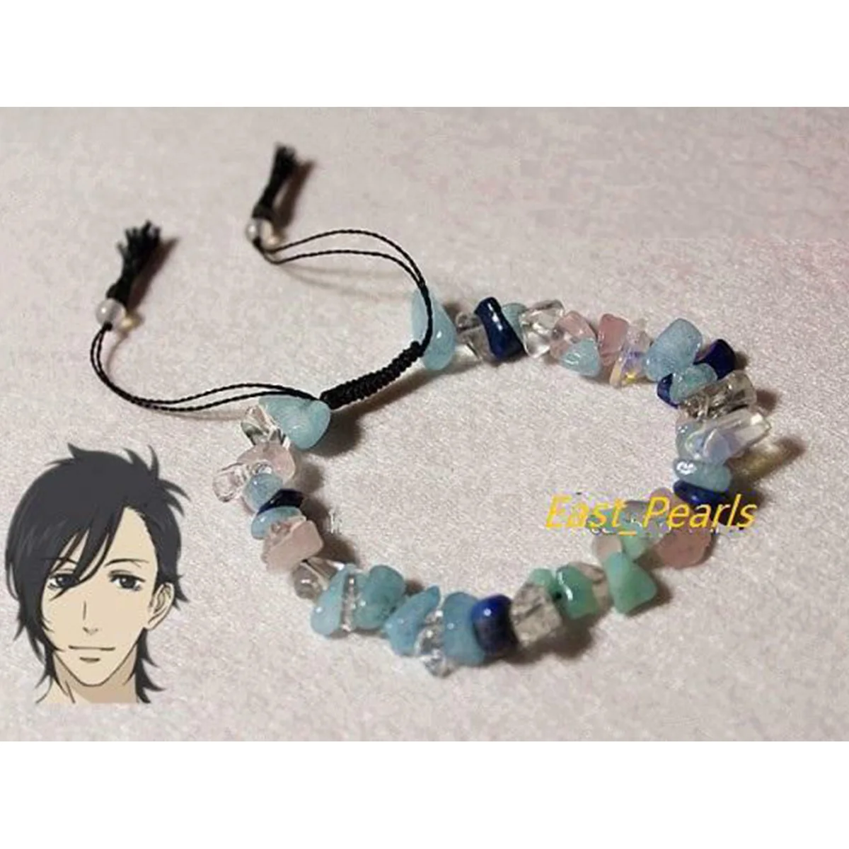 

Sukitte Li na yo Say I Love You Kurosawa Daiwa a token of love crystal bracelet