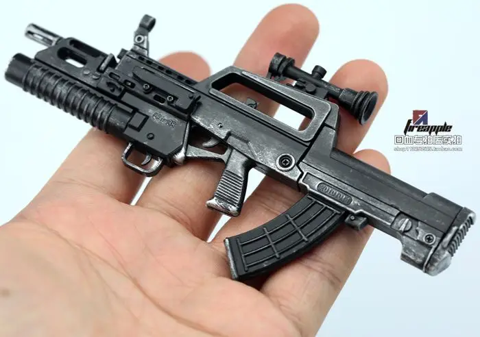 1/12 Weapon Accessory French FA MAS assault rifle Model For shf 6" Figure 