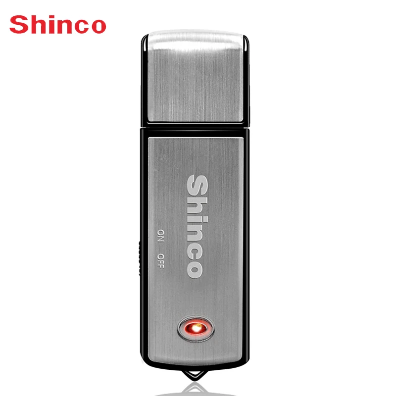 

Shinco RV09 Portable Mini 8G Recording Pen Micro Professional Remote Noise Reduction U Disk Recorder Friendly Lithium Battery