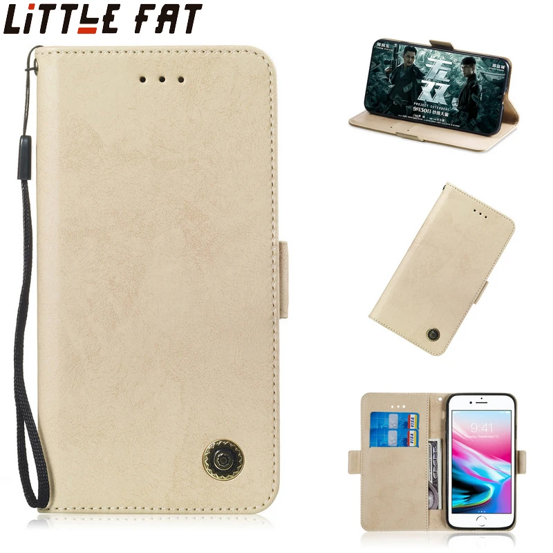 

For iphone 7 Retro Wallet Case For iphone 7 8 Cover On Luxury Retro PU Leather Flip Bracket Phone Case For iphone 7/8 Case Cover