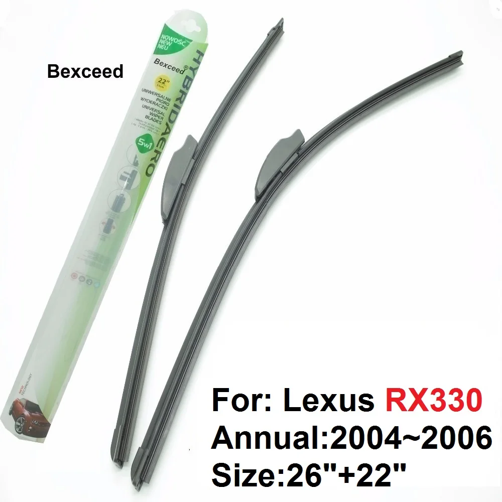 26"+22" High Quality Bexceed of Car windshield Flat Wiper Blade For