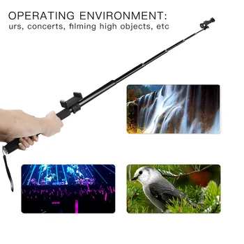 

3M For DJI OSMO POCKET Gimbal Selfie Stick Extended Stick Phone Holder For DJI OSMO Pocket Mount Insta360 ONE X Accessories