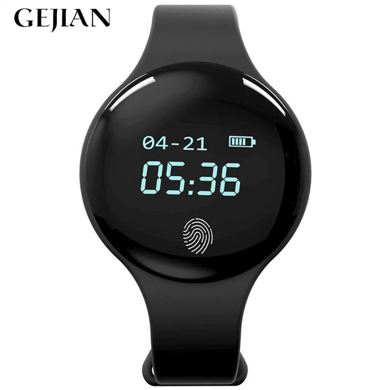 GEJIAN Смарт часы для мужчин и женщин спортивные цифровые умный Браслет Шагомер фитнес для IOS Android erkek saat