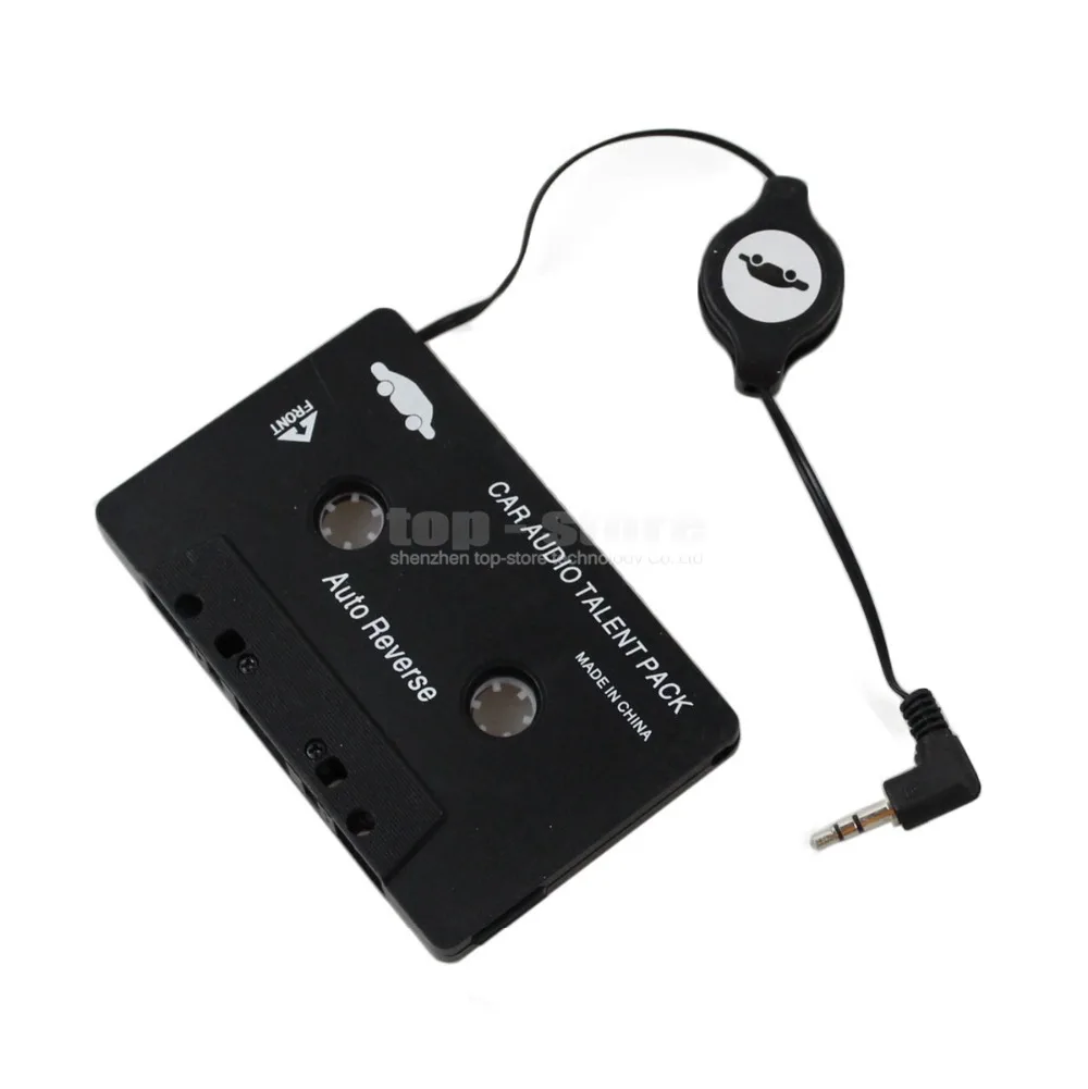 3.5mm Car Audio Cassette Adapter for MP3 / MP3 / Cell Phones Hot