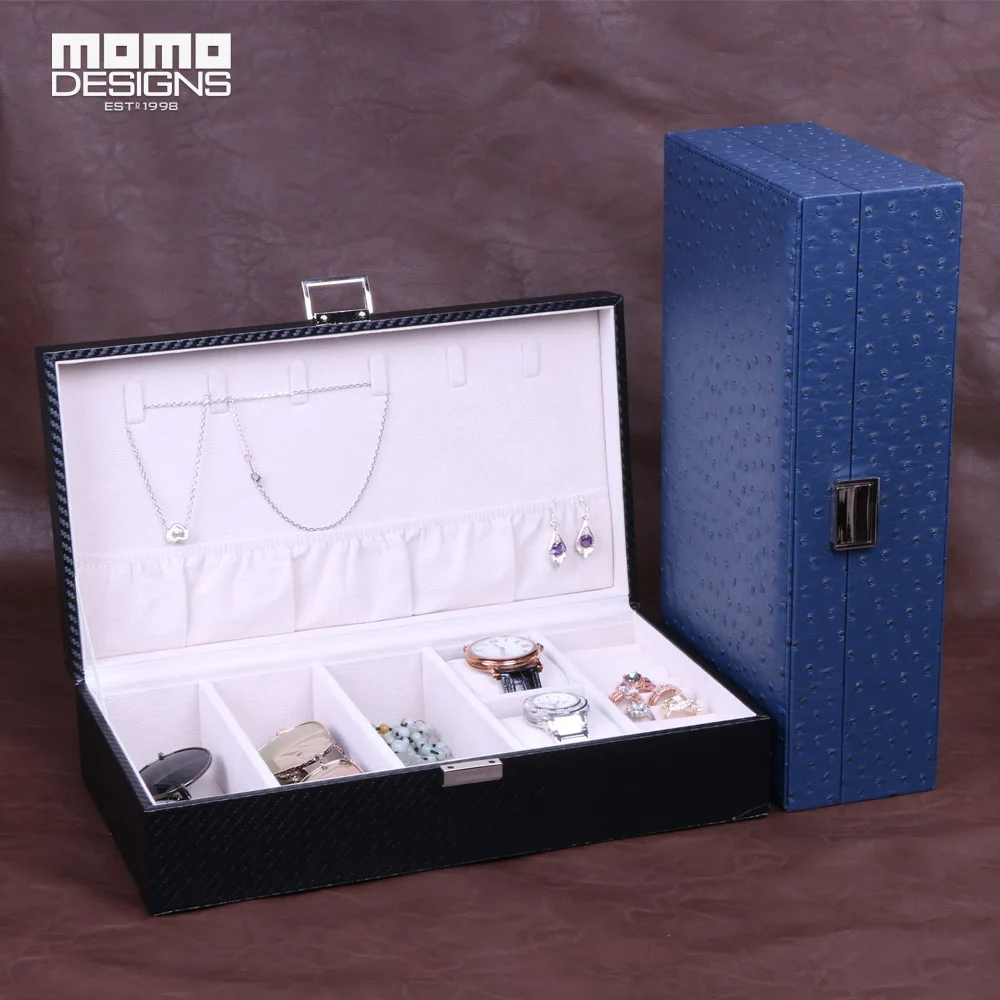New arrived Jewelry box Leather packaging travel case Watch packing