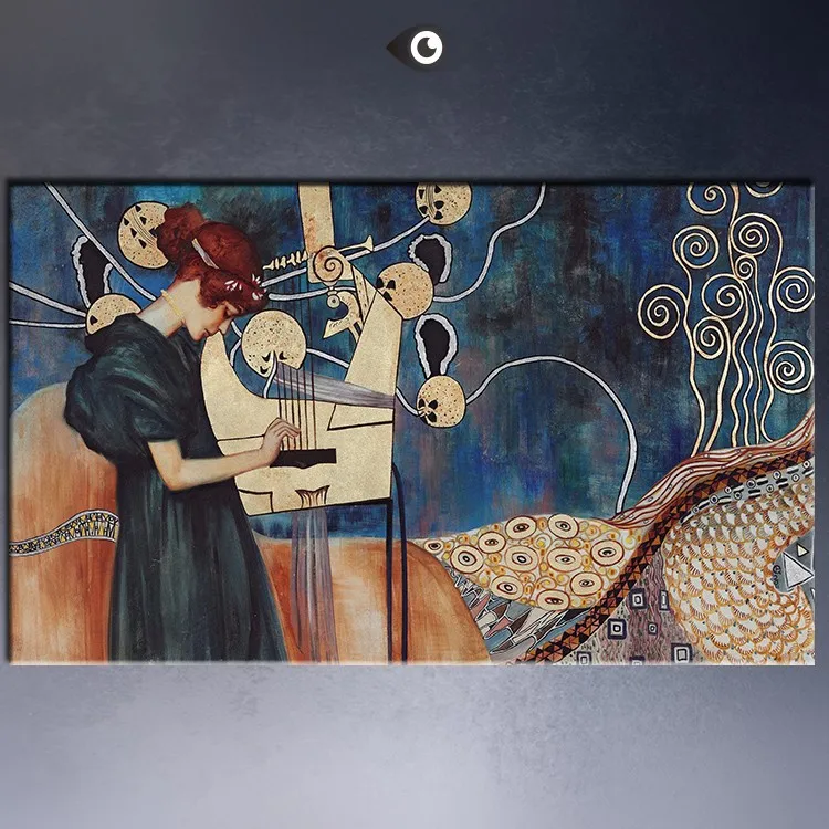 

Huge Gustav KLIMT giclee painting CANVAS WALL ART decor poster oil painting handpainted on canvas free shipment