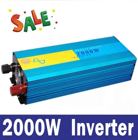 

2000W Pure Sine Wave Inverter, Solar Power Invertor, DC 12V to AC 230v Power Inverter 2KW 2000W zuivere sinus omvormer