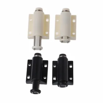 

2Pcs/Set Cabinet Catches Invisibility Push To Open Magnetic Touch Latches Cupboard Door