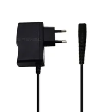 6V 800mA 2-зубец ЕС настенная розетка переменного тока Мощность адаптер Зарядное устройство для зубных щеток BRAUN бритвенные головки(черный)-02428A модель 5690