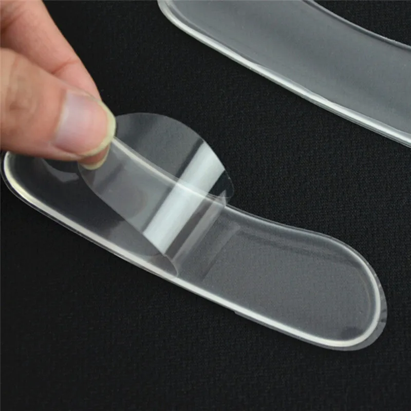 3Pairs Silicone Insoles For Shoes Anti Slip Gel Pads Foot Care Protector For Heel Rubbing Cushion Pads