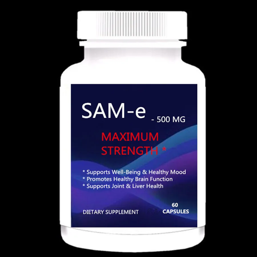 1 bottle Pure SAM-e 500 mg дополнение-60 шт-то же(S-Adenosyl метионин) для поддержки настроения, суставного здоровья и функции головного мозга - Цвет: 1 bottle
