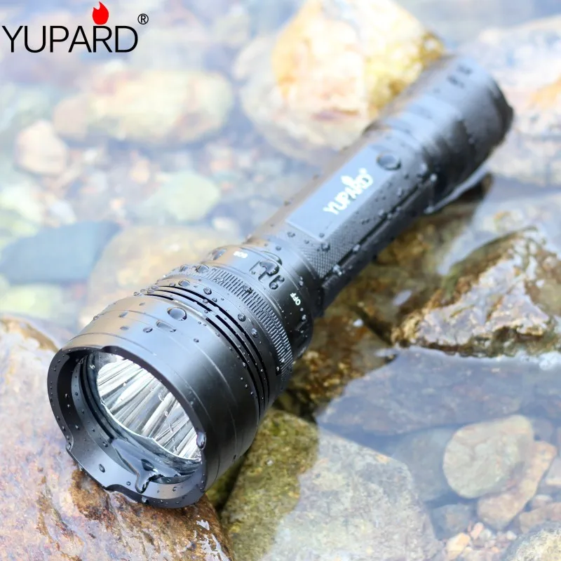 

YUPARD New Underwater 3L2 Diving 100m 4000 lumens XM-L2 led 3*L2 Flashlight Torch Waterproof Lamp Ligh super T6 LED camp