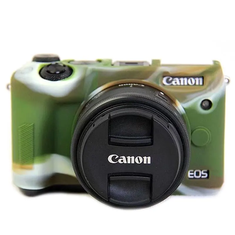 Nice Protective Body Cover Case Skin for Canon M6 Soft Silicone Rubber