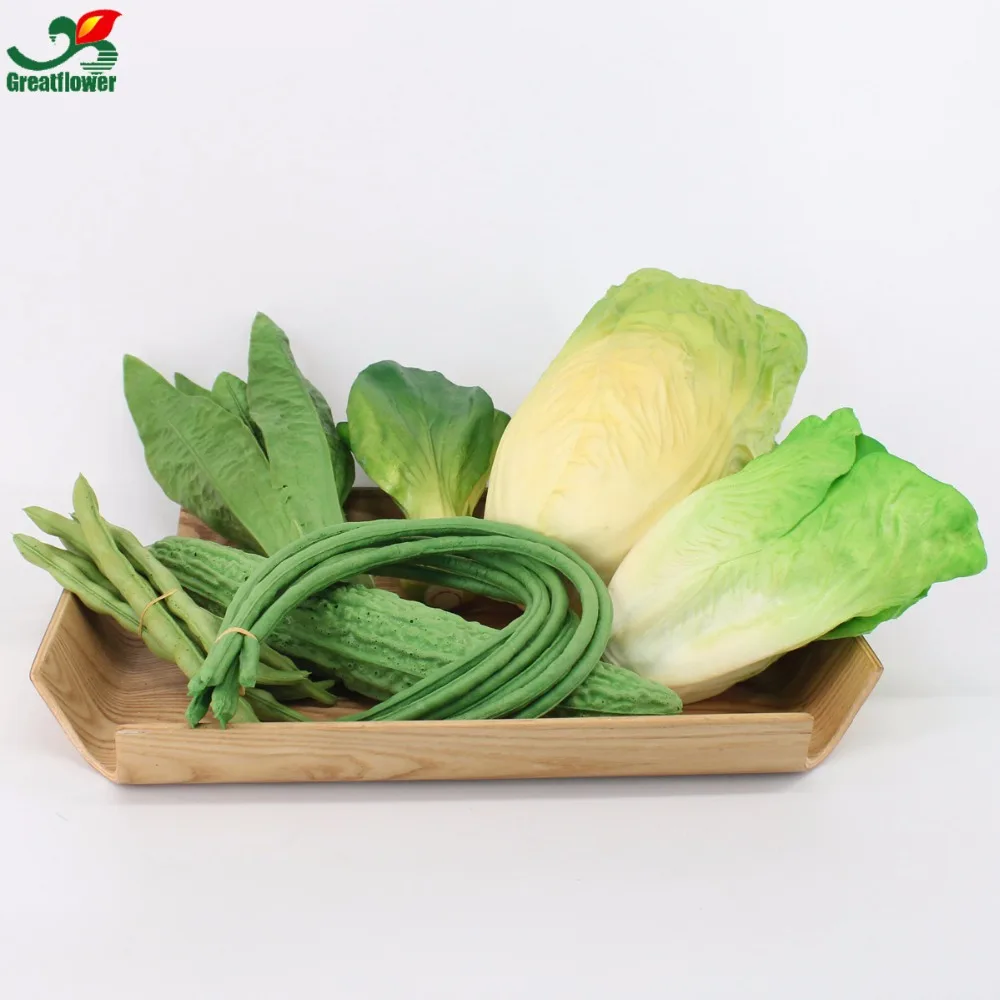 Artificial Fake Decoration Real Touch PU Teaching Props Faux Vegetables