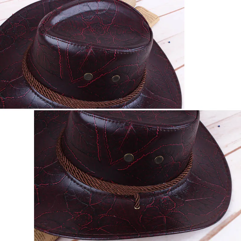 Летняя большая ковбойская шляпа в американском стиле, кожаная соломенная рыцарская шляпа, мужская и женская дышащая шляпа унисекс