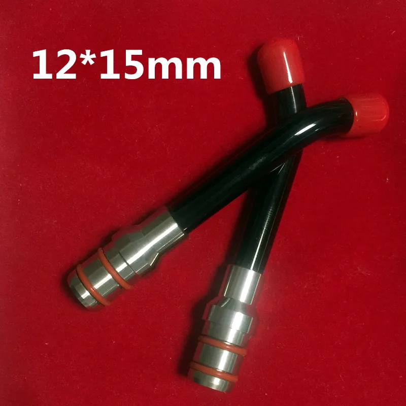 

2 Pcs Dental Optical Fiber Light Guide Rod Tip for woodpecke Wireless LED Lamp 12*15mm