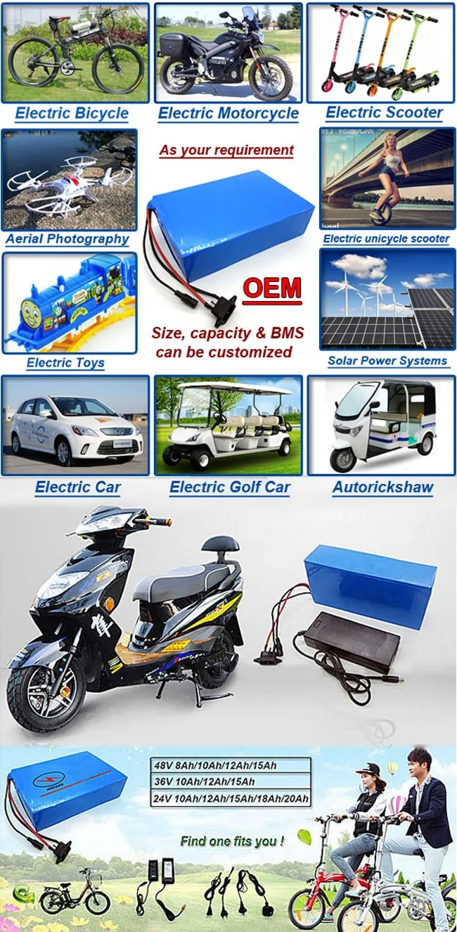 Top High Power 2400W PVC Cased 48V 50Ah Lithium Li ion Battery pack for Electric E bike Scooter Bicycle motorcycle FREE SHIPPING 5
