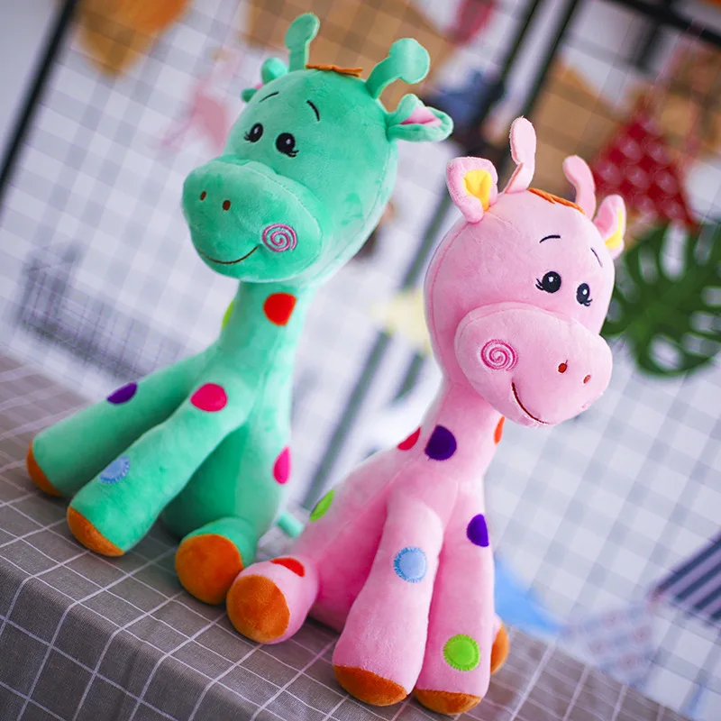 40 см Kawaii Плюшевые Жираф мягкие игрушки животные куклы для детей рождественские подарки на день рождения