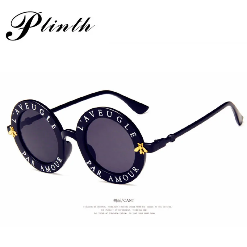 Plinth L Aveugle Par Amour Round Sunglasses Women And Men Black Pink Frame Colurful Lens Casino Chip Style Oculos De Sol Uv400 Aliexpress Apparel Accessories