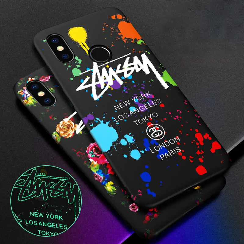 

BFOLLOW Fashion Luminous PC Case for Xiaomi Mi 8 / 8 SE / 8 Lite / A2 / Note 3 Redmi Note 5 Hard Back Cover Coque Anti Shock