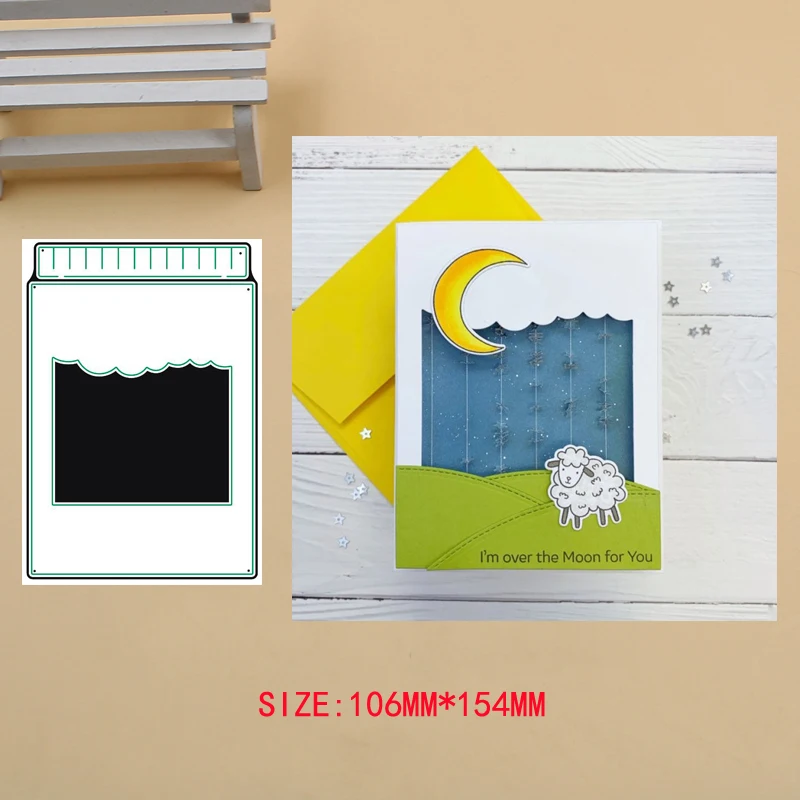 

Clouds Frame Metal Cutting Dies Craft Album Dies Scrapbooking New 2019 Dies Embossing Stencils Paper Card Making