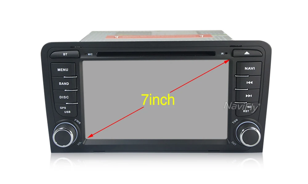 Clearance High configuration!android9.0 px30 car dvd player for Audi A3 S3 Audi A3 S3 2003-2011 with gps navigation DSP IPS 4G WiFi 4