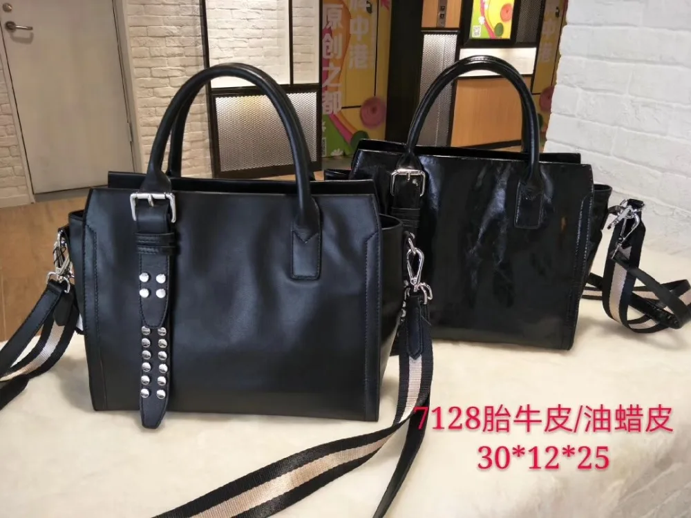 

Kafunila genuine cowhide leather bags for women 2019 luxury handbags women bags designer large capacity crossbody tote bag bolsa