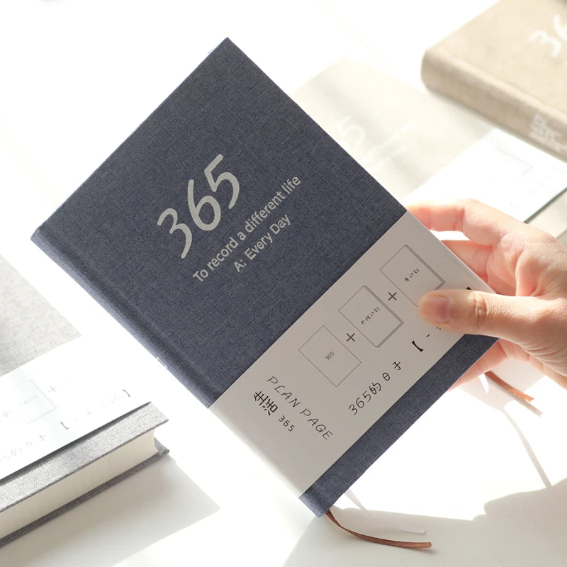 

Vintage Diary Notebook 192 Sheets Daily Plan Cloth Hard Copybook A5 Planner School Supplies Papelaria Office Stationery