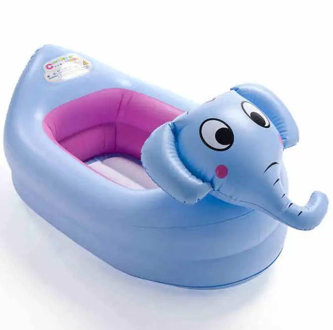 Baby Inflatable Tub Animal Cartoon Wash Tub Children's Inflatable