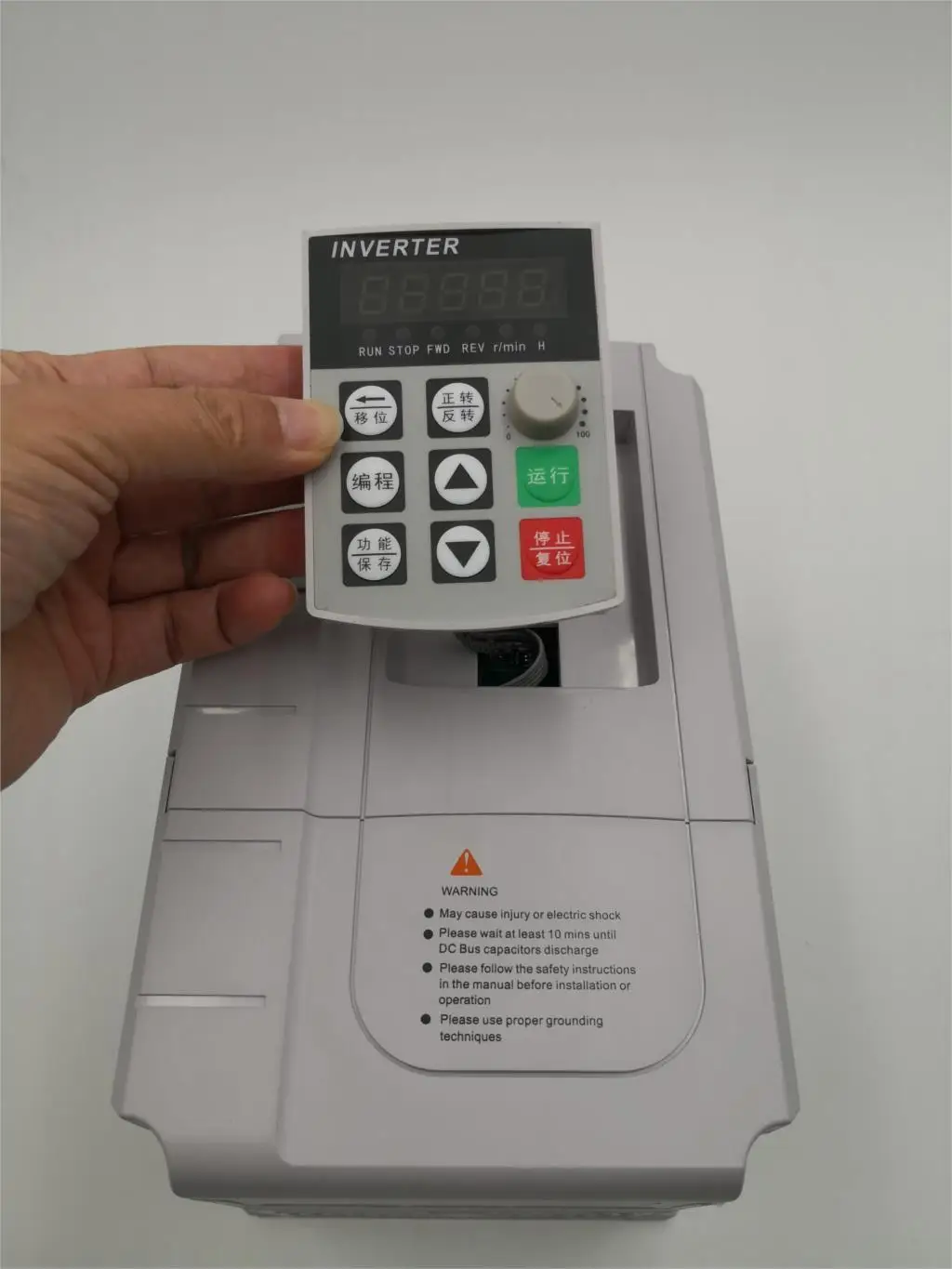 VFD inversor 1.5KW/2.2KW/4KW convertidor de frecuencia ZW-AT1 3 P 220 V de salida del motor del husillo CNC Control de velocidad VFD convertidor - 6