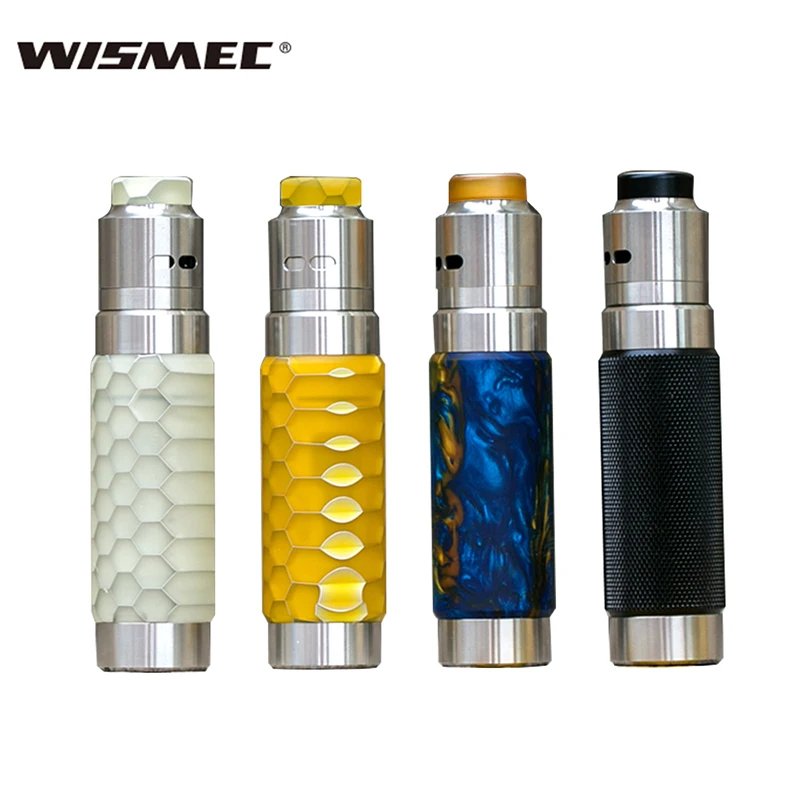 

IN STOCK 100% Original Wismec Reuleaux Rx Machina Kit profile for 20700/18650 battery Mod box with Guillotine RDA atomizer vape