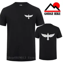 Camiseta misteriosa del pájaro Celta del cuervo de Norse Hugin y Munin Valhala Norse vikingos Odhin Odin Thor myth manga corta vikingo raven