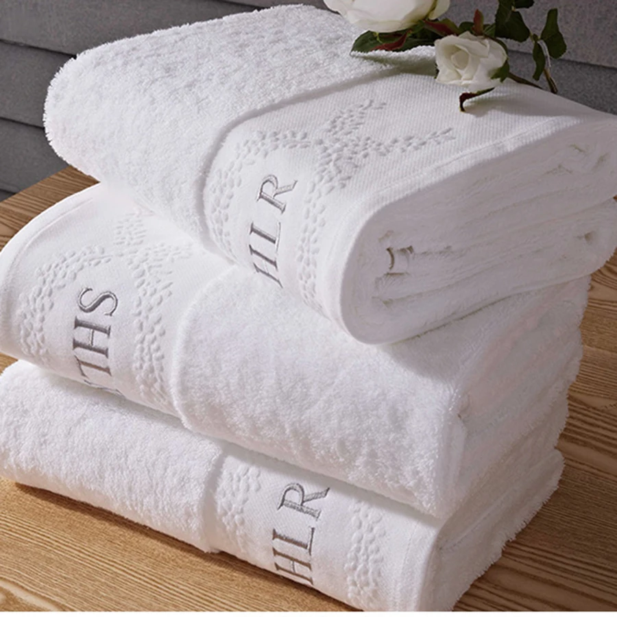 Adluts хлопковое цветочное банное полотенце с вышивкой, большое однотонное полотенце для ванной комнаты, s Paksu, гостиничное полотенце, украшение, инструмент 50C6078