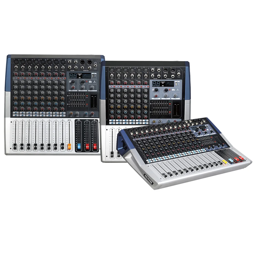 Mixing console recorder 48 V phantom power monitor