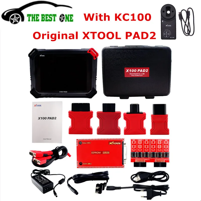 xtool PAD2 Pro с KC100 автоматический ключ программист одометр Регулировка для 4th 5th PAD 2 padi Полные функции DHL бесплатно