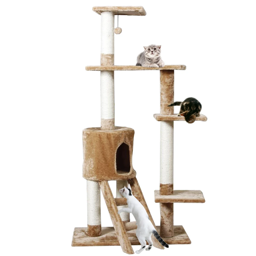 Domestic Delivery Cat Wood Furniture Pet Climbing Stairs Pet House Cat
