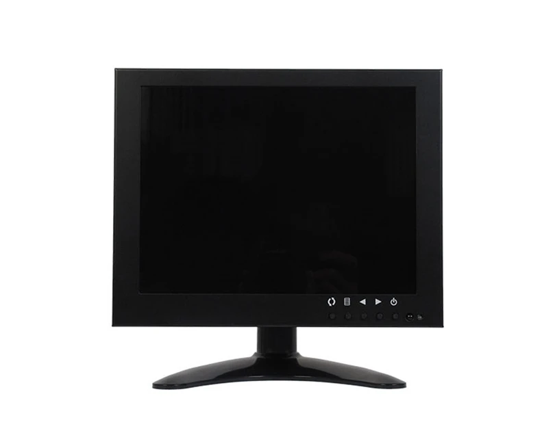 Wearson 8 Inch Metal LCD Monitor Quad BNC VGA AV Input 43 HD With Bracket With VESA Hole for PC CCTV Medical Home Security etc (1)